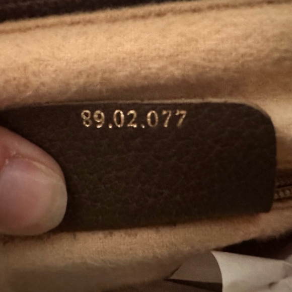 Authentic Gucci Coated Canvas Handbag Purse Crossbody - Picture 11 of 16